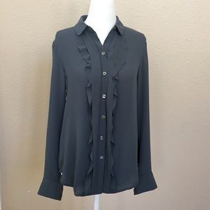 NWT Loft Button Down Top